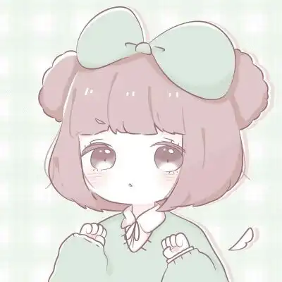 少女心闺蜜头像卡通

