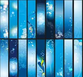 蓝色展板背景矢量素材矢量图免费下载cdr格式编号21669444千图网
