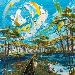 超酷立体浮雕油画5
