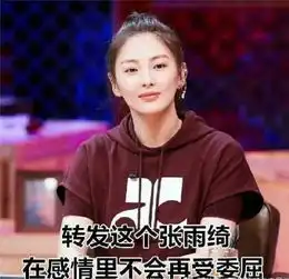 转发这个张雨绮是什么梗高清表情包大全分享

