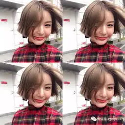 让你颜值飙升的高颜值网红齐耳短发
