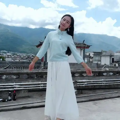 文艺复古风你好民国姑娘
