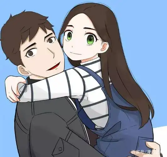 快看漫画周一的欢乐源泉全靠这部漫画,贫穷父女演绎爆笑父女情
