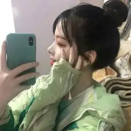 2019夏日女生头像清新好看微信丸子头女生头像大全
