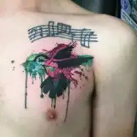 清晰社会人头像男生带纹身微信头像图片大全
