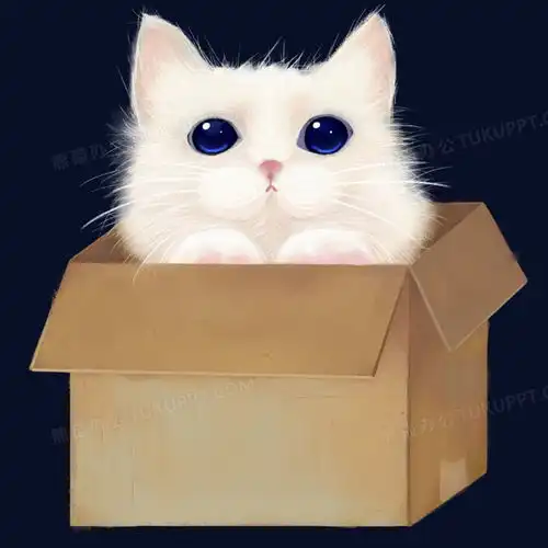卡通手绘猫咪免抠png图片素材免费下载手绘png30003000像素
