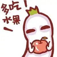 白底中间小卡通头像微信头像图片大全
