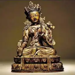 家中供养的明代佛像古董商贩上门叫价上千万收购
