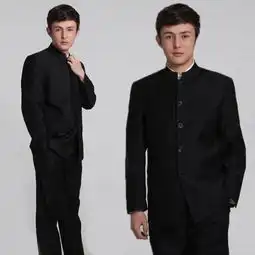 哪里有比较清晰的这张男士穿的西服图片,加急
