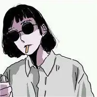 最新冷酷帅气的动漫女生头像短发
