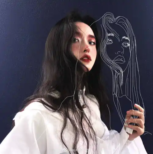 女生头像喜欢就去追啊
