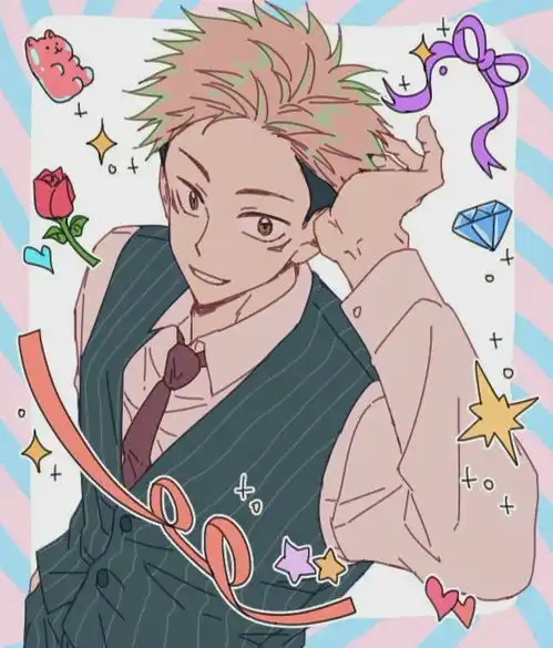 咒术回战头像惠惠比心有点可爱
