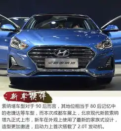 外观激进加入2.0t北京现代新款索纳塔九实拍
