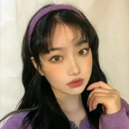 ins甜系仙女头像,韩系高质量优质美女
