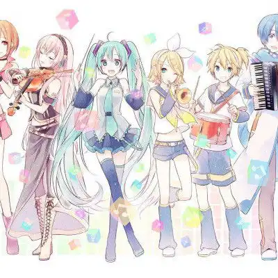 初音头像超清可爱唯美初音未来图片
