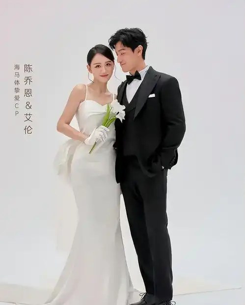 45岁陈乔恩首晒婚纱照,结婚5周年将幸福具象化,霍建华何德何能
