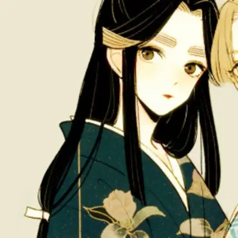 浮世绘清平古风女头,我也曾为你写下貌美如花,空付韶华
