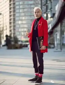 中国最帅老头张双利街拍look,碾压小鲜肉
