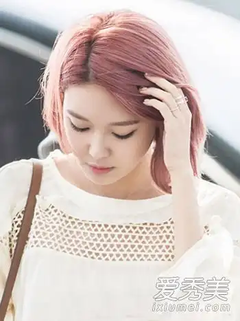 韩国女孩有很好的短发和气质9种风格值得尝试
