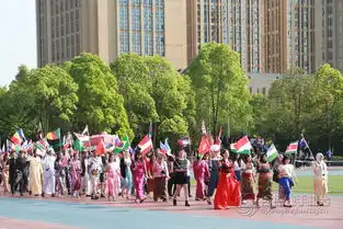 重庆大学90周年校庆,校旗全球传递
