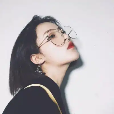 时尚女生头像,长发小清新又好看的
