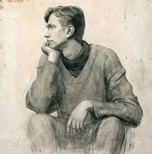 艺术赏析圣彼得堡列宾美术学院优秀素描作品赏析
