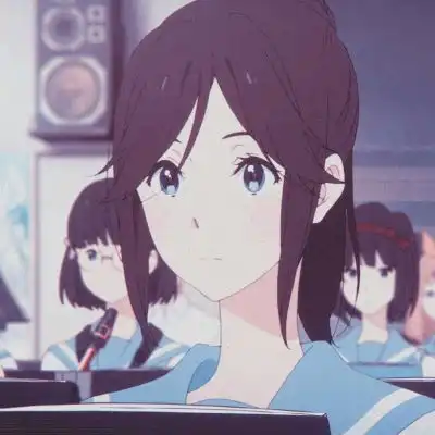 女生动漫粉嫩闺蜜头像念七
