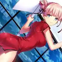 民国旗袍美女卡通头像微信头像图片大全
