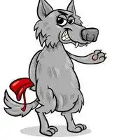 小红帽和大灰狼头像微信头像图片大全
