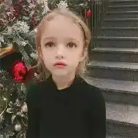 qq欧美小孩头像qq欧美鹅绒小孩可爱头像
