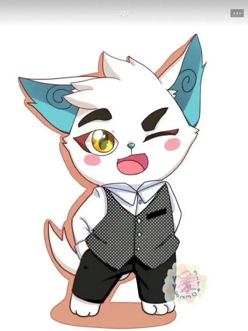 京剧猫白糖画画图片

