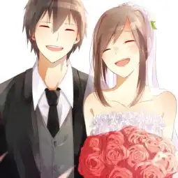 二次元女神终于穿上了婚纱,动漫男女神的婚纱照出炉
