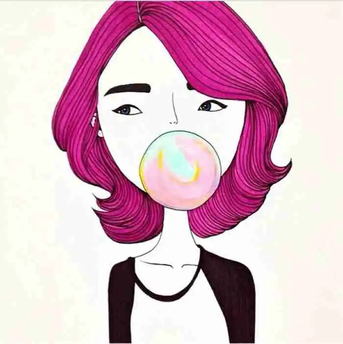 手绘笑脸头像微信头像图片大全
