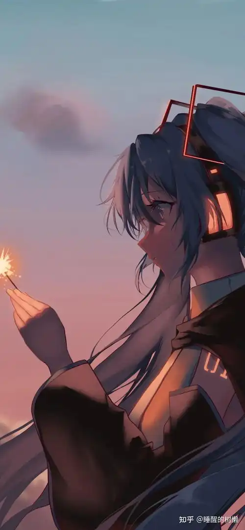 高清锁屏主屏壁纸卡通动漫美女壁纸
