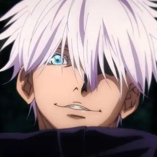 动漫男头咒术回战五条悟酷酷的帅气无水印男生头像
