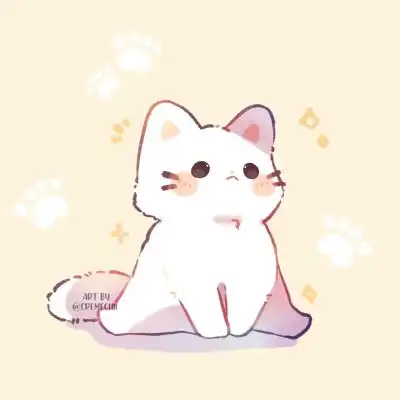 猫咪卡通动漫头像
