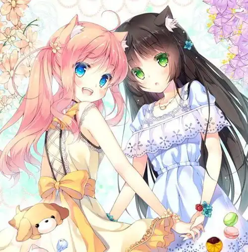 动漫美图欣赏好闺蜜系列美图,我们一起做有深度的姑娘吧
