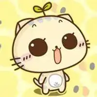 呆萌猫咪图片卡通头像大全

