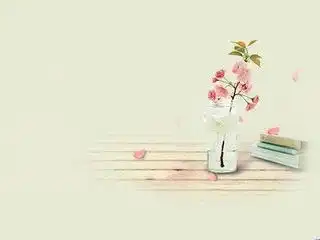 背景图壁纸小清新治愈系花
