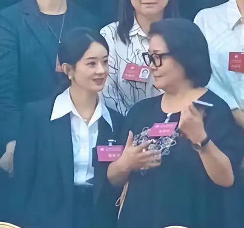 女星齐聚北京穿正装差距大赵丽颖娇媚,刘涛大气,朱迅却认不出
