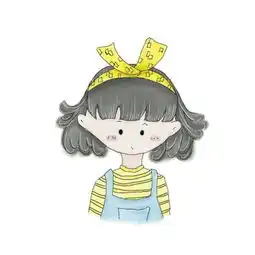 手绘女生卡通头像可爱微信头像图片大全
