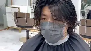 狼尾狼尾养成记男士烫发专业男士发型设计
