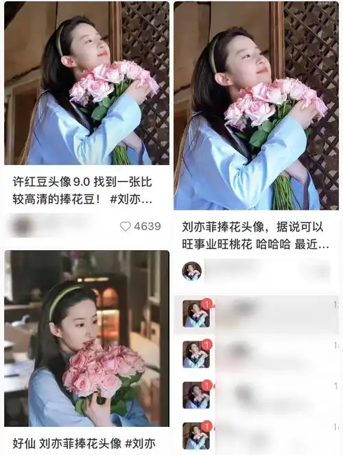 用刘亦菲当头像的男生,才是真生猛
