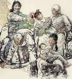 缅怀名家黄土画派创始人刘文西内附高清作品
