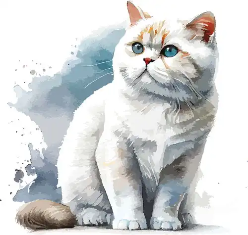 tempimageuwjidk水彩手绘猫咪
