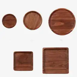 黑胡桃木盘素材图片免费下载高清png千库网图片编号8922020
