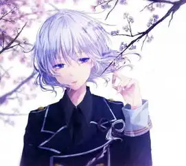 动漫少女图片紫发,求多张,谢谢
