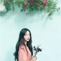 你给我的岁月静好意境唯美气质美女侧面头像

