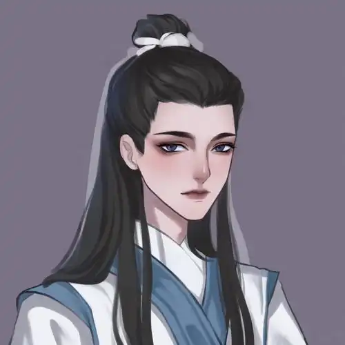 淘到一组超好看的手绘头像,白月光与朱砂痣
