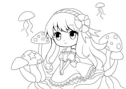 动漫人物插画绘画全过程
